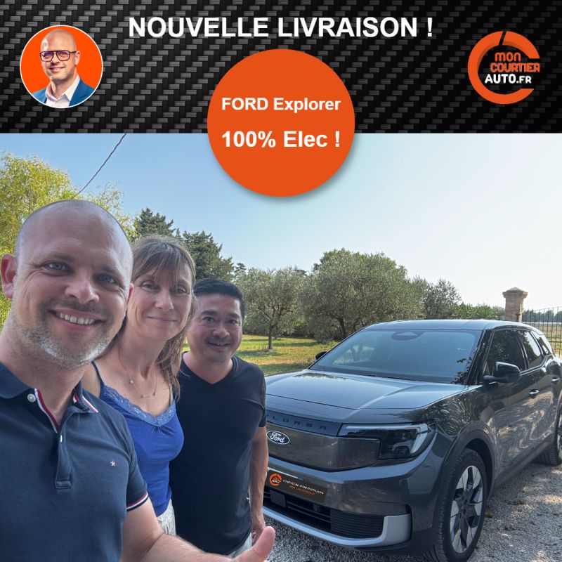 ⚡ Un Ford Explorer 100 % électrique pour Mélanie. Deuxième projet que tu me confies, Mélan